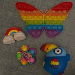 Rainbow fidget pack
